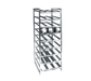 Channel CSR-9 76"H Stationary Can Rack W/ (162) #10 Capacity, Front Load-cityfoodequipment.com