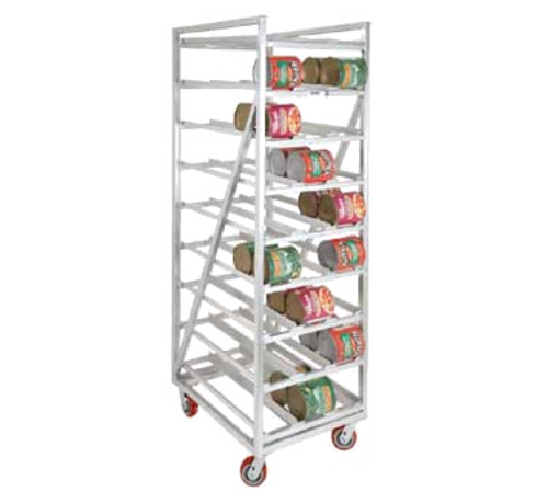 Channel CSR-99 82"H Stationary Can Rack W/ (162) #10 Capacity, Front Load-cityfoodequipment.com
