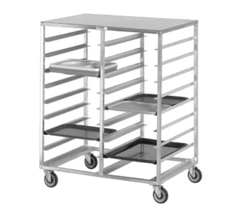 Channel CTR1418 40"W 36 Tray Cafeteria Tray Rack W/ 5" Bottom Load Slides-cityfoodequipment.com