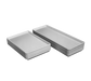 Channel D1826-W Display Storage Tray W/ Reinforced Front & Side Edges, White-cityfoodequipment.com
