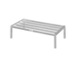Channel ED2442 42" Stationary Dunnage Rack W/ 2200 Lb Capacity, Aluminum-cityfoodequipment.com