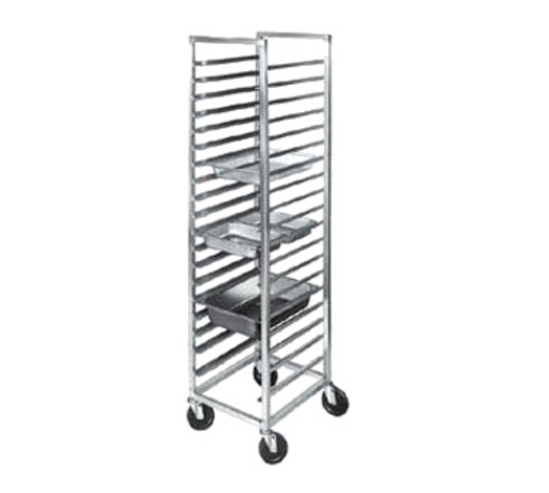 Channel ETPR-3E6 16 1/2"W 19 Steam Table Pan Rack W/ 3" End Load Slides-cityfoodequipment.com
