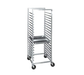 Channel ETPR-5S 24 1/2"W 22 Sheet Pan Rack W/ 5" Bottom Load Slides-cityfoodequipment.com