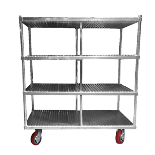 Channel FTDR-4 3 Level Mobile Drying Rack For Trays-cityfoodequipment.com
