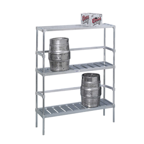 Channel KAR42 (3) Level Keg Rack W/ (4) Keg Capacity, 42" X 17" X 68"-cityfoodequipment.com