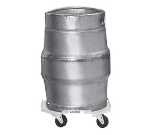 Channel KDA17 17 1/4" Keg Dolly W/ 275 Lb Capacity, Aluminum-cityfoodequipment.com