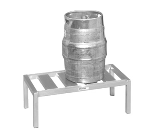 Channel KDR148 (1) Level Keg Rack W/ (3) Keg Capacity, 48" X 18" X 12"-cityfoodequipment.com