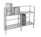 Channel KSR48 (2) Level Keg Rack W/ (4) Keg Capacity, 48" X 20" X 55"-cityfoodequipment.com