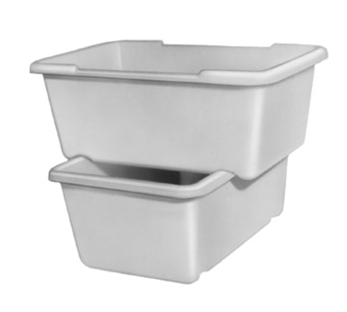 Channel L814 Bus Box - 30" X 19 1/4" X 12", White-cityfoodequipment.com