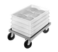 Channel PBD Dough Box Dolly, Aluminum-cityfoodequipment.com