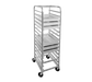 Channel RB47A 21"W 7 Pizza Pan Rack W/ 4" Bottom Load Slides-cityfoodequipment.com