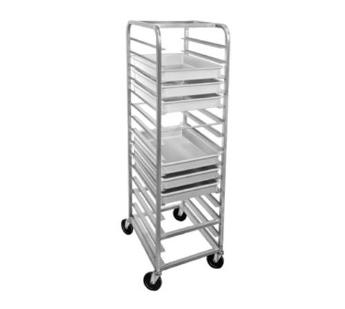 Channel RB-5 21"W 12 Pizza Pan Rack W/ 5" Bottom Load Slides-cityfoodequipment.com