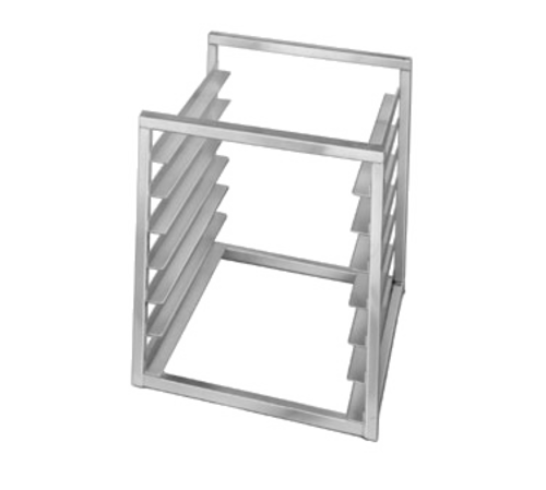 Channel RIR-7KD 23" Insert Rack W/ (7) Pan Capacity - Open Sides, Aluminum-cityfoodequipment.com