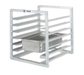 Channel RIUTR-4 20 1/2"W 4 Steam Table Pan Rack W/ 5" Bottom Load Slides-cityfoodequipment.com