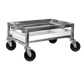 Channel SPCD-A Poultry Crate Dolly W/ Drip Pan - 23" X 28" X 13", Aluminum-cityfoodequipment.com