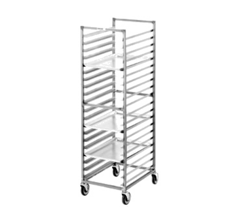 Channel WS03 20 1/2"W 18 Sheet Pan Rack W/ 3" Bottom Load Slides-cityfoodequipment.com