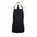 Chef Revival 3PBIABKFP 3 Pocket Bib Apron - 26" X 23", Polyester, Black-cityfoodequipment.com