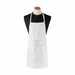 Chef Revival 3PBIAELWH 3 Pocket Bib Apron - 26" X 31", Polyester, White-cityfoodequipment.com
