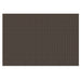 Ritz 64902 Rectangular Polyester Placemat - 13" X 19", Brown/black/silver-cityfoodequipment.com