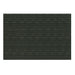 Ritz 64909 Rectangular Polyester Placemat - 13" X 19", Black-cityfoodequipment.com