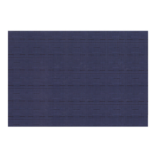 Ritz 64912 Rectangular Polyester Placemat - 13" X 19", Blue-cityfoodequipment.com