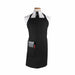 Chef Revival CL2PBIABK-1 1 Pocket Bib Apron W/ Adjustable Neck Strap - 32" X 32 1/2", Cotton/poly, Black-cityfoodequipment.com