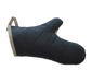 Chef Revival CL2PX23BKBK 13" Conventional Oven Mitt - Forearm Length, Black/beige-cityfoodequipment.com