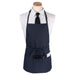Chef Revival CL3PBIANVFP-1 3 Pocket Bib Apron W/ Adjustable Neck Strap - 26" X 23", Polyester, Navy Blue-cityfoodequipment.com