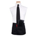 Chef Revival CL3PWACBK-1 3 Pocket Waist Apron - 25" X 11", Polyester, Black-cityfoodequipment.com
