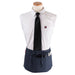 Chef Revival CL3PWACNV-1 3 Pocket Waist Apron - 25" X 11", Polyester, Navy Blue-cityfoodequipment.com
