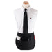 Chef Revival CL3PWACRBK-1 3 Pocket Waist Apron - 20 1/2" X 12", Polyester, Black-cityfoodequipment.com