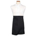 Chef Revival CL4WABK-1 Waist Apron - 32" X 21 1/2", Cotton/poly, Black-cityfoodequipment.com
