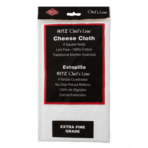 Chef Revival CLCH242004-1 4 Yd Extra-Fine Grade Cheese Cloth - Cotton, White-cityfoodequipment.com