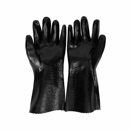 Ritz CLGLR24BK-1 14" Cleaning Glove - Rubber, Black-cityfoodequipment.com