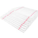 Chef Revival CLH45S-1 Striped Kitchen Towel - 14 1/2" X 25 1/2", Cotton, White/red-cityfoodequipment.com