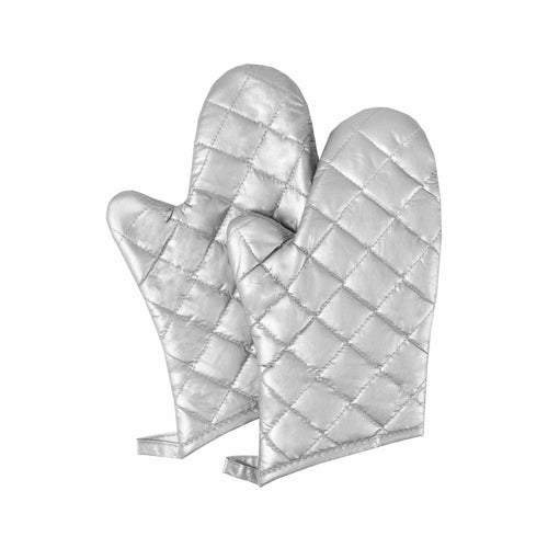 Chef Revival CLOMS23SL-1 13" Conventional Oven/freezer Mitt - Silicone, Silver-cityfoodequipment.com