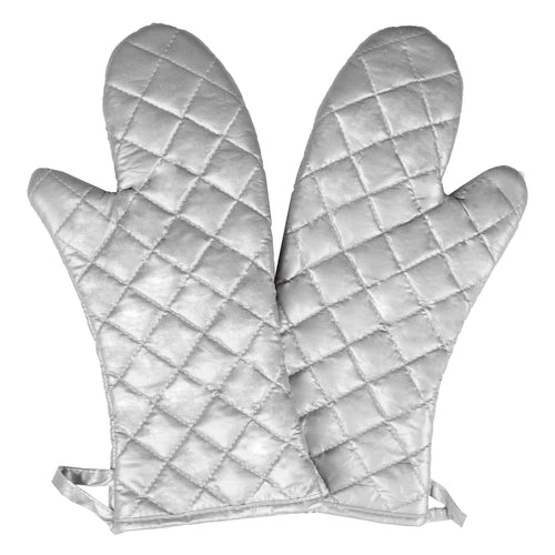 Chef Revival CLOMS26SL-1 16" Oven/freezer Mitt - Silicone, Silver-cityfoodequipment.com