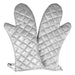 Chef Revival CLOMS26SL-1 16" Oven/freezer Mitt - Silicone, Silver-cityfoodequipment.com