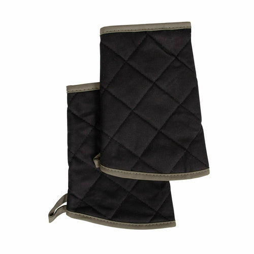 Chef Revival CLSLEEVEBKBE-1 9" Thermal Sleeve - Elbow Length, Black/beige-cityfoodequipment.com