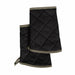 Chef Revival CLSLEEVEBKBE-1 9" Thermal Sleeve - Elbow Length, Black/beige-cityfoodequipment.com