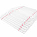 Chef Revival H45S-21 Rectangular Striped Kitchen Towel - 14 1/2" X 25 1/2", Cotton, White/red-cityfoodequipment.com