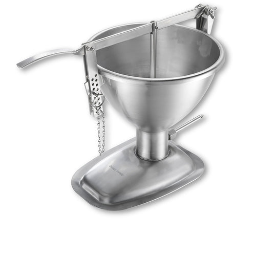 Chicago Metallic 10001 Manual Cake Filler, 5 Qt., Stainless Steel-cityfoodequipment.com