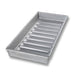 USA Pan 22100 Hot Dog Bun Pan, Makes (10) 1 3/10" x 4 4/5" Buns, AMERICOAT Glazed 26 ga Aluminized Steel-cityfoodequipment.com