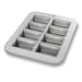 USA Pan 25100 Mini Loaf Pan, Makes (8) 3 7/8" X 2 1/2" Loaves, AMERICOAT Glazed 22 Ga Aluminized Steel-cityfoodequipment.com