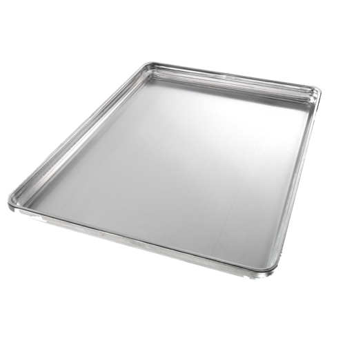 Chicago Metallic 30694 1/1 Full Size Bun / Sheet Pan - 26" X 18" X 1", 16 Gauge Aluminum-cityfoodequipment.com