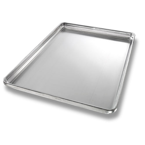 Chicago Metallic 30850 1/2 Half Size Bun / Sheet Pan - 18" X 13" X 1", 18 Gauge Aluminum-cityfoodequipment.com