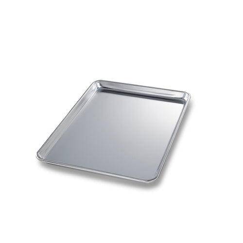 Chicago Metallic 40850 1/2 Half Size Bun / Sheet Pan - 17 3/4" X 13" X 1", 18 Gauge Aluminum-cityfoodequipment.com