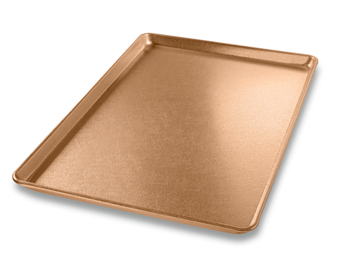 Chicago Metallic 40910 Fullsize Display Pan, 1 3/32" Deep, Gold Finish, 16 Ga Anodized Aluminum-cityfoodequipment.com