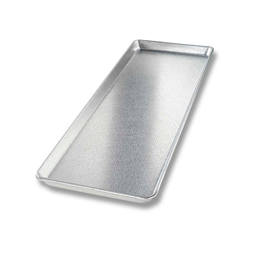 Chicago Metallic 40927 Display Pan, 9" X 26" X 1", Silver Finish, 16 Ga. Anodized Aluminum-cityfoodequipment.com