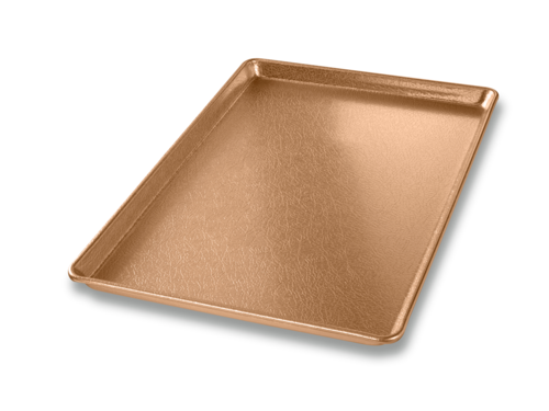 Chicago Metallic 40930 Display Pan, 11 9/10" X 17 9/10" X 4/5", Copper Finish, 16 Ga Anodized Aluminum-cityfoodequipment.com